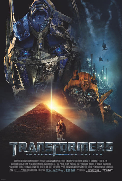 《變形金剛2:狂派再起Transformer : Revenge of the fallen (2009) 》英文版高品質印刷雙面燈箱海報