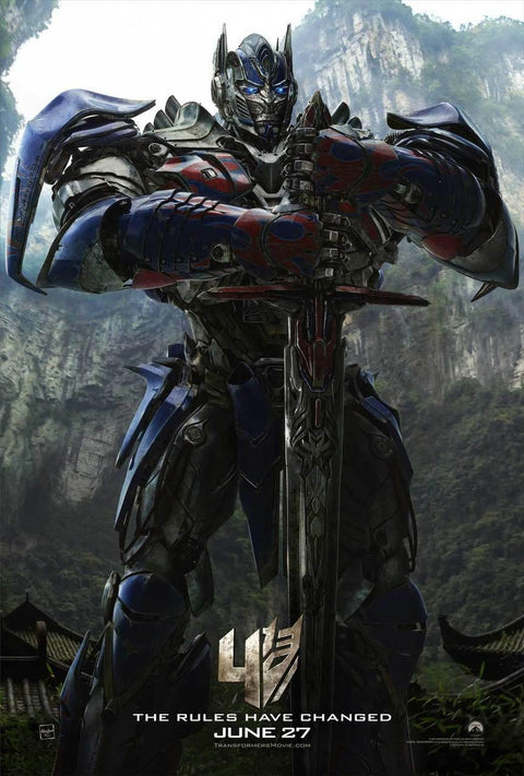 《變形金剛4:殲滅世紀Transformer: Age of extinction (2014) 》高品質印刷雙面燈箱海報