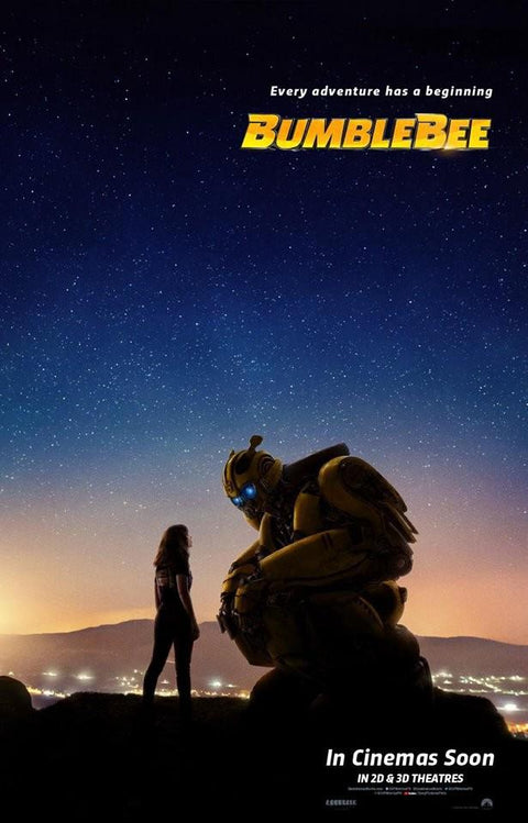 《大黃蜂Bumblebee (2018) 》英文版高品質印刷雙面燈箱海報