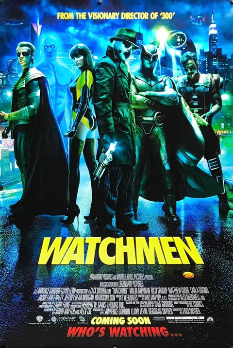 《保衛奇俠 Watchmen (2009) 》英文版高品質印刷雙面燈箱海報