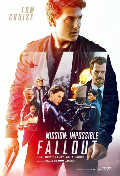 《職業特工隊6:叛逆之謎 Mission: Impossible – Fallout (2018) 》英文版高品質印刷雙面燈箱海報