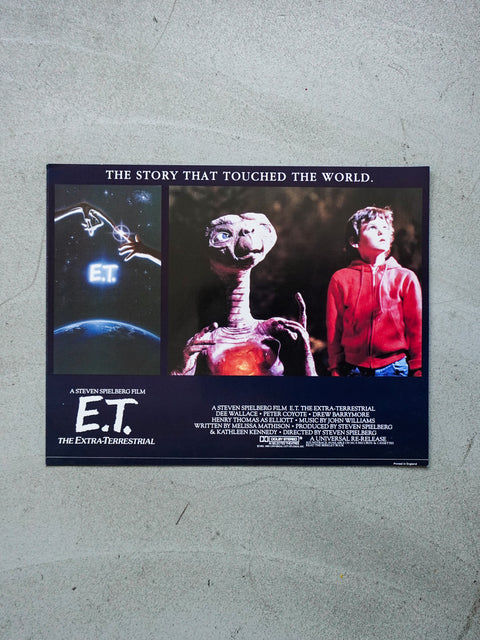 《E.T.外星人》(E.T. the Extra-Terrestrial) 重新發行英國版 大堂劇照