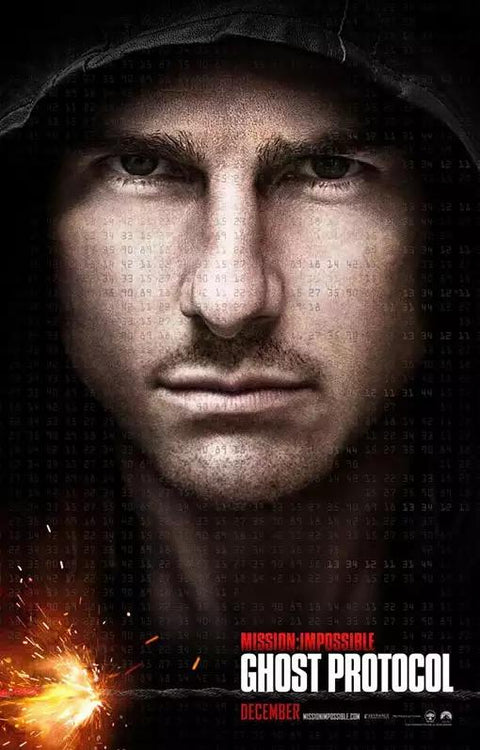 《職業特工隊4：鬼影約章 Mission: Impossible – Ghost Protocol (2011) 》英文版高品質印刷雙面燈箱海報