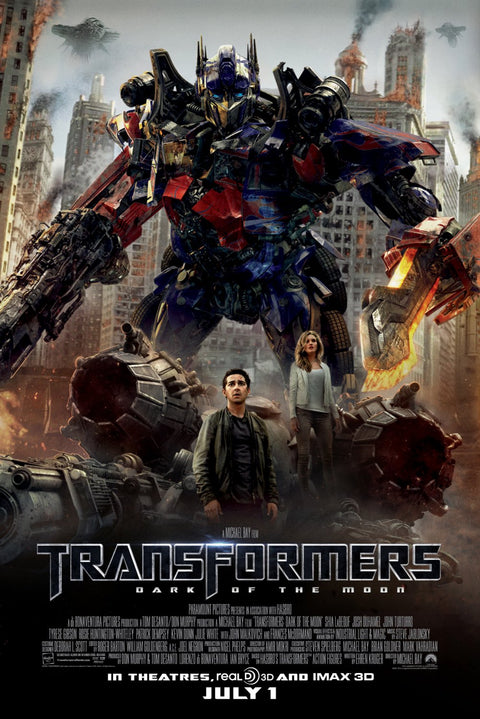 《變形金剛3： 黑月降臨 Transformer: Dark of the Moon (2011) 》高品質印刷雙面燈箱海報